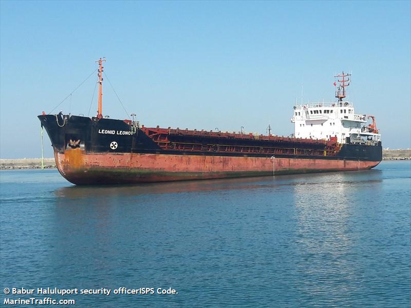 leonid leonov (General Cargo Ship) - IMO 9057276, MMSI 214182412, Call Sign ERXL under the flag of Moldova