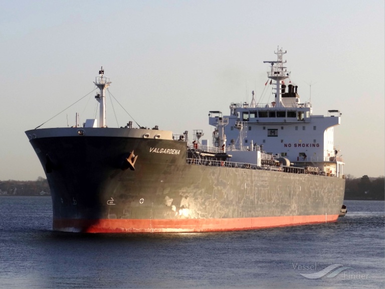 valgardena (Chemical/Oil Products Tanker) - IMO 9384124, MMSI 215072000, Call Sign 9HA4948 under the flag of Malta