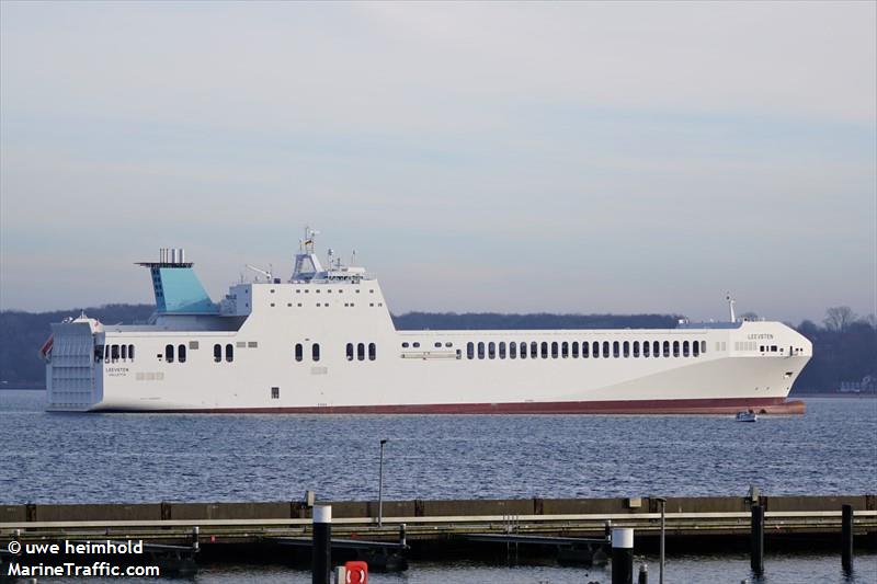 leevsten (Ro-Ro Cargo Ship) - IMO 9869954, MMSI 215469000, Call Sign 9HA5123 under the flag of Malta