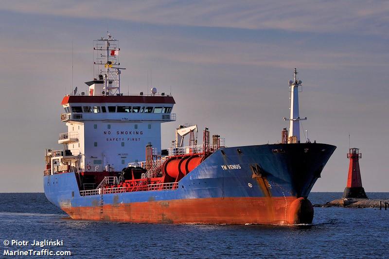 ym venus (Chemical/Oil Products Tanker) - IMO 9291585, MMSI 215826000, Call Sign 9HCB8 under the flag of Malta