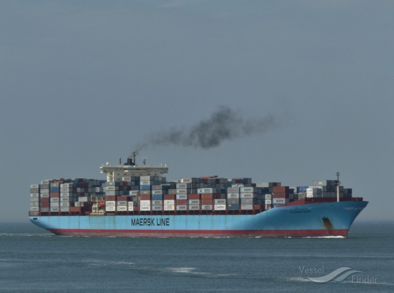columbine maersk (Container Ship) - IMO 9245768, MMSI 220129000, Call Sign OUHC2 under the flag of Denmark