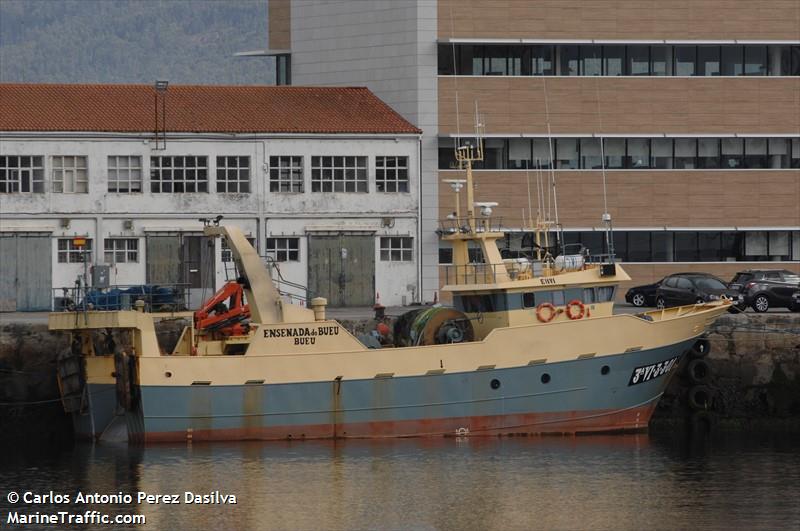 ensenada de bueu (Fishing Vessel) - IMO 8739891, MMSI 224050530, Call Sign EBVI under the flag of Spain