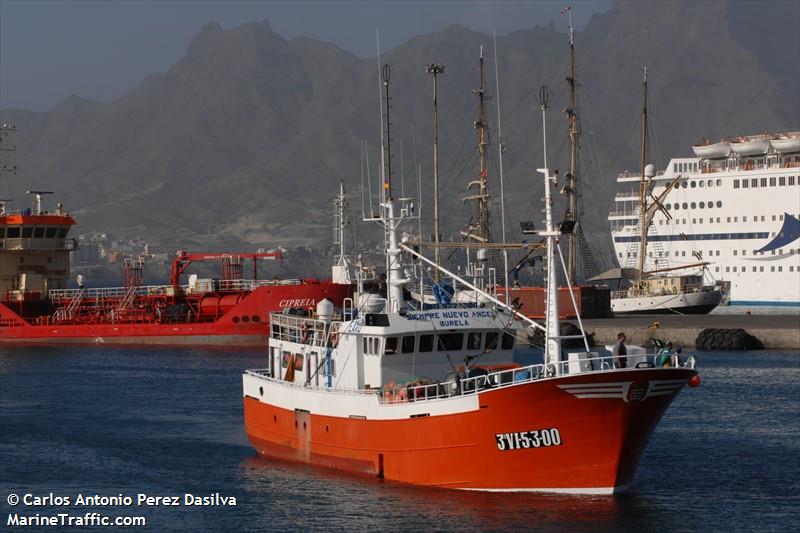 siempre nuevo angel (Fishing vessel) - IMO , MMSI 224452000, Call Sign EAXQ under the flag of Spain
