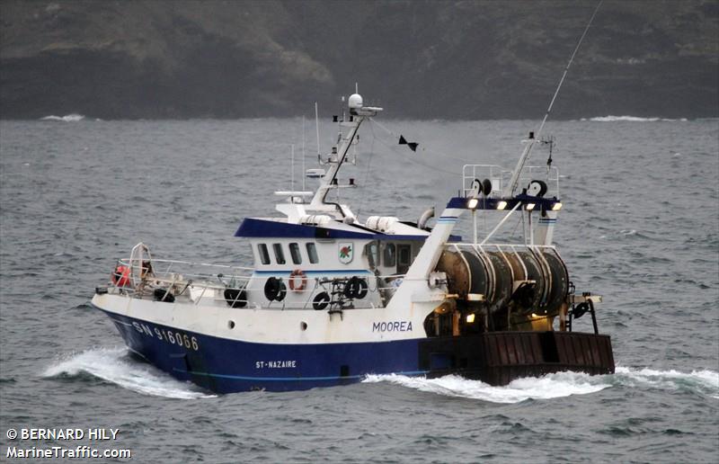 fv moorea (Fishing vessel) - IMO , MMSI 228239900, Call Sign FMIT under the flag of France