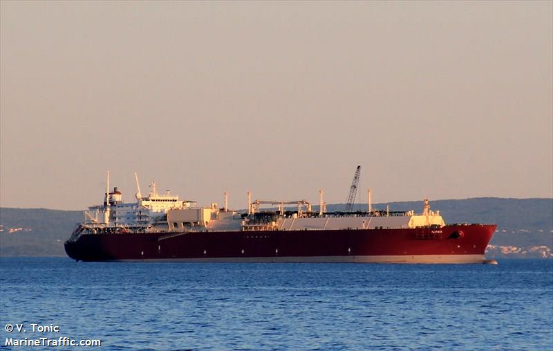 milaha qatar (LNG Tanker) - IMO 9321732, MMSI 229129000, Call Sign 9HA3092 under the flag of Malta