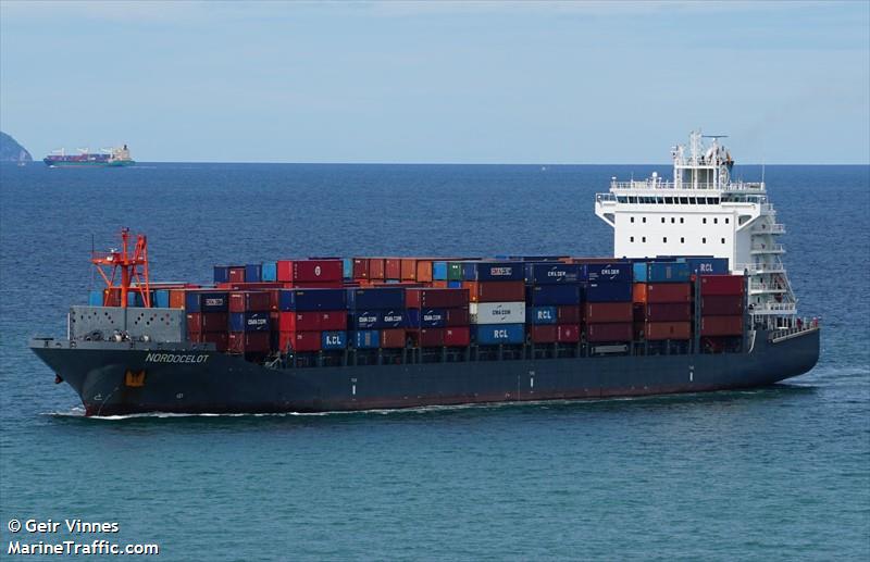 nordocelot (Container Ship) - IMO 9673642, MMSI 229937000, Call Sign 9HA3733 under the flag of Malta