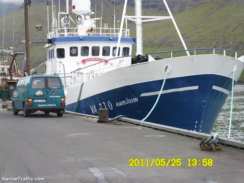 havbugvin (Fishing Vessel) - IMO 5172511, MMSI 231181000, Call Sign XPYL under the flag of Faeroe Islands