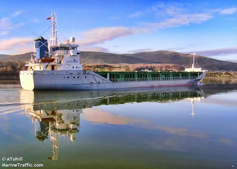 scot bay (General Cargo Ship) - IMO 9243930, MMSI 232974000, Call Sign MPTH7 under the flag of United Kingdom (UK)