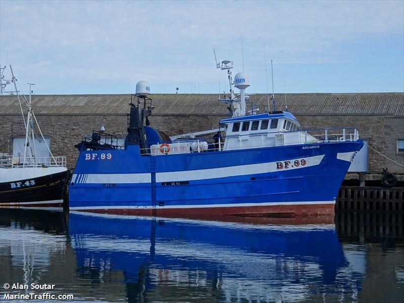 aquarius bf89 (Fishing Vessel) - IMO , MMSI 235000670, Call Sign MSUG9 under the flag of United Kingdom (UK)