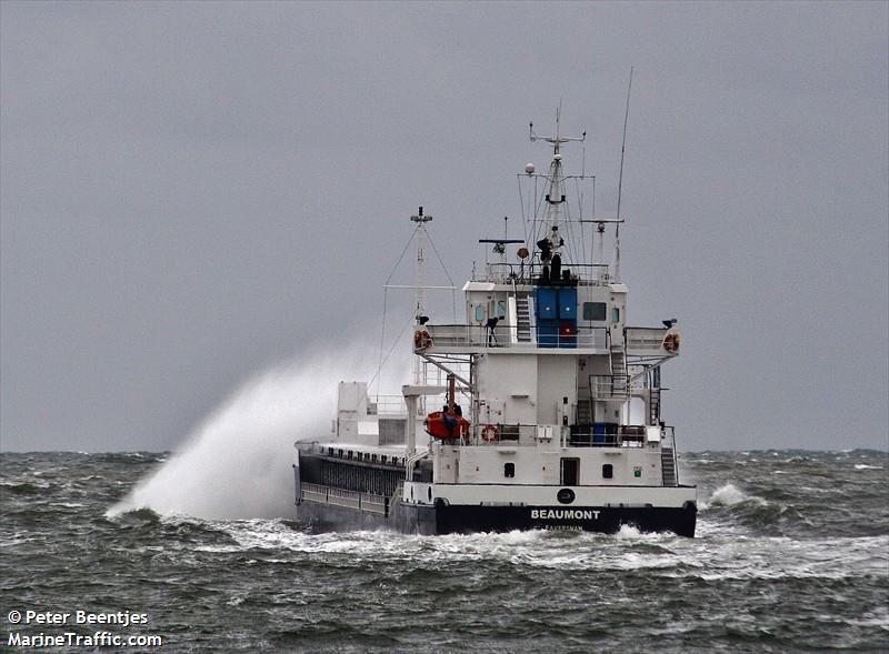 beaumont (General Cargo Ship) - IMO 9319416, MMSI 235050609, Call Sign MRJD2 under the flag of United Kingdom (UK)