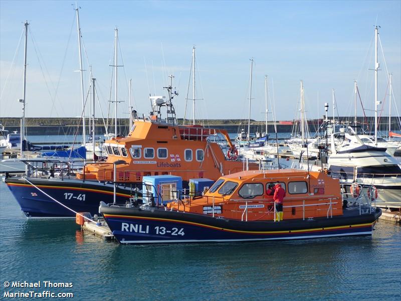 rnli lifeboat 13-24 (SAR) - IMO , MMSI 235113732, Call Sign 2IYD3 under the flag of United Kingdom (UK)
