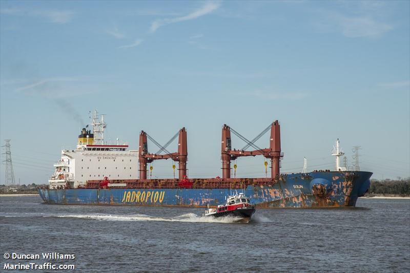 solin (Bulk Carrier) - IMO 9629483, MMSI 238303000, Call Sign 9AA8522 under the flag of Croatia