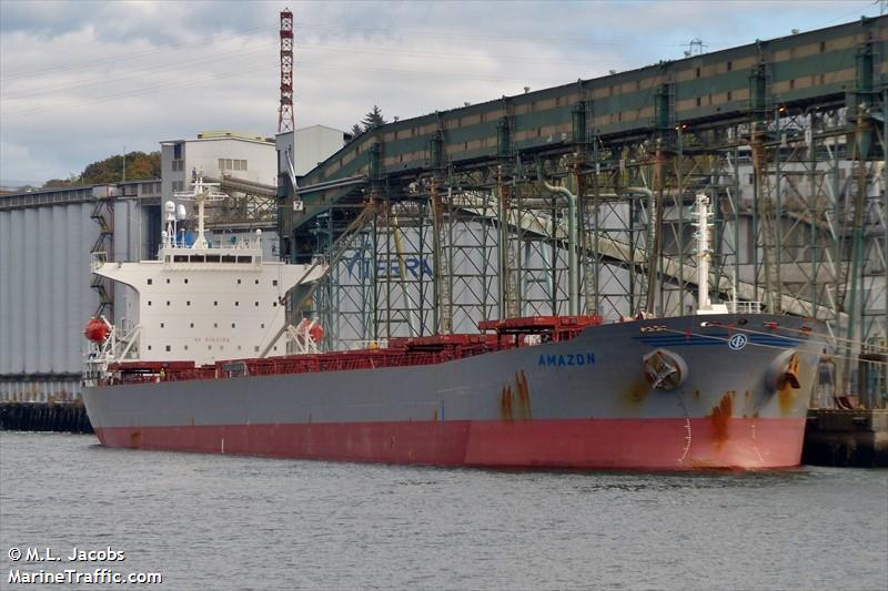 amazon (Bulk Carrier) - IMO 9233260, MMSI 239838000, Call Sign SWVU under the flag of Greece