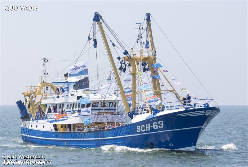 sch 63 quo vadis (Fishing Vessel) - IMO 9073878, MMSI 244020352, Call Sign PCJV under the flag of Netherlands