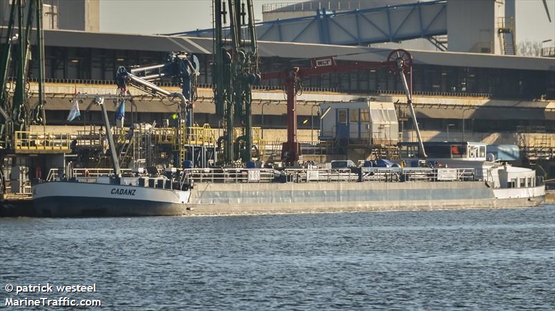cadanz (Cargo ship) - IMO , MMSI 244670833, Call Sign PD4031 under the flag of Netherlands