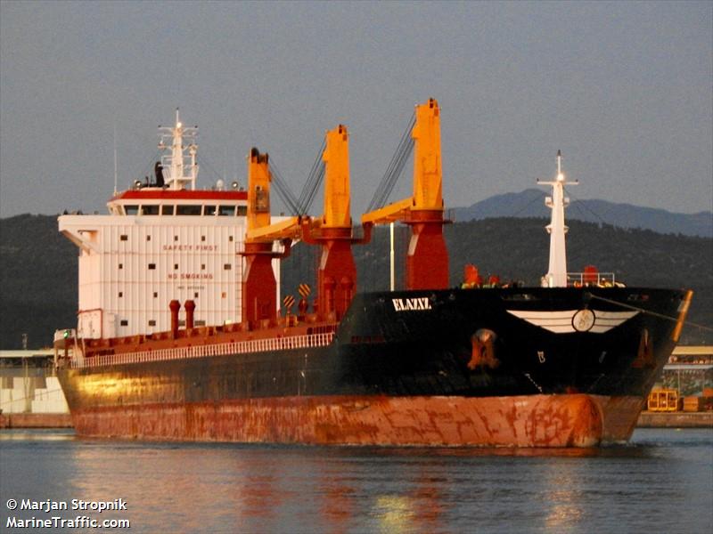 elaziz (General Cargo Ship) - IMO 9674933, MMSI 249618000, Call Sign 9HA4316 under the flag of Malta