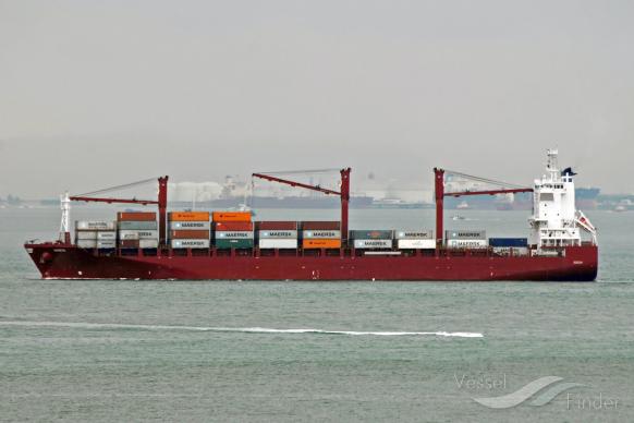 haris (Container Ship) - IMO 9670119, MMSI 256728000, Call Sign 9HA3991 under the flag of Malta