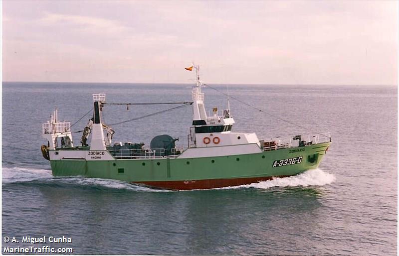 zodiaco (Fishing vessel) - IMO , MMSI 263279000, Call Sign CUUX under the flag of Portugal
