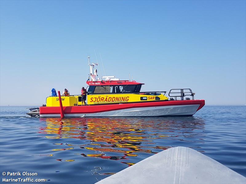 rescue snow (SAR) - IMO , MMSI 265816840, Call Sign 7SA2878 under the flag of Sweden