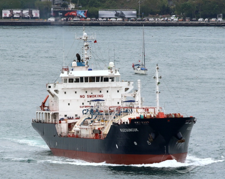 kuzguncuk (LPG Tanker) - IMO 9235842, MMSI 271000882, Call Sign TCAZ7 under the flag of Turkey