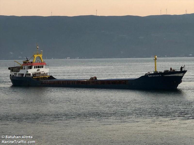 mv batuhan a (General Cargo Ship) - IMO 7947049, MMSI 271002377, Call Sign TCBM2 under the flag of Turkey