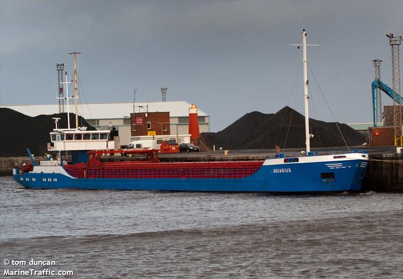 aquarius (General Cargo Ship) - IMO 9143582, MMSI 277373000, Call Sign LYST under the flag of Lithuania