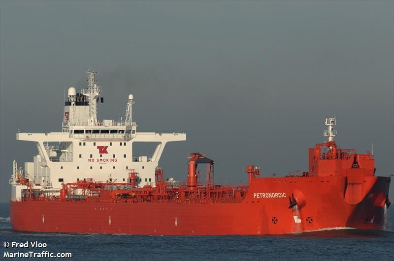 mt petronordic (Crude Oil Tanker) - IMO 9233806, MMSI 311502000, Call Sign C6SU9 under the flag of Bahamas