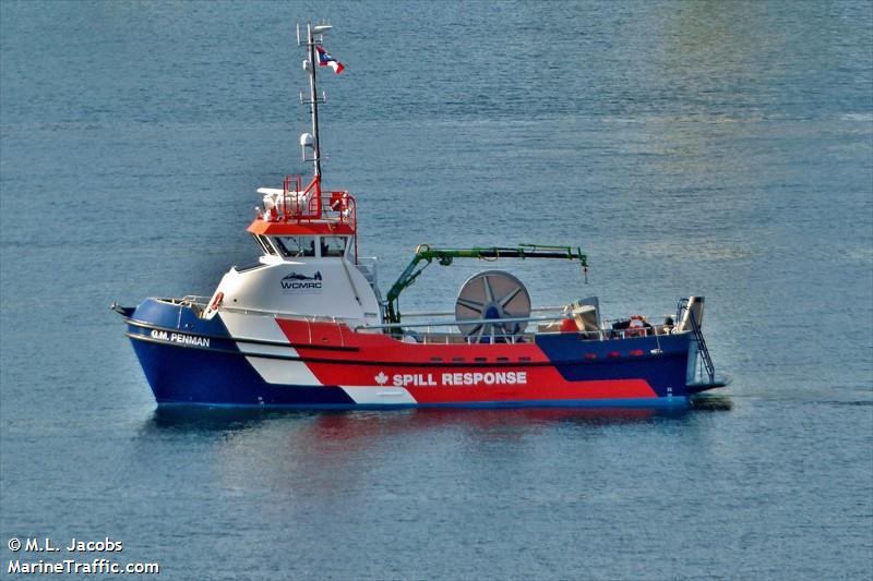 g.m. penman (Anti-polution) - IMO , MMSI 316030416, Call Sign CFN7245 under the flag of Canada