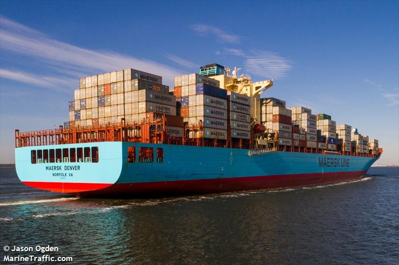 maersk denver (Container Ship) - IMO 9332999, MMSI 338418000, Call Sign WMDQ under the flag of USA