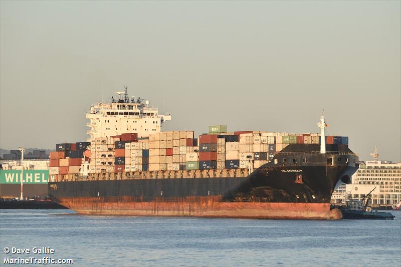 oel badrinath (Container Ship) - IMO 9400136, MMSI 353556000, Call Sign 3ELD7 under the flag of Panama