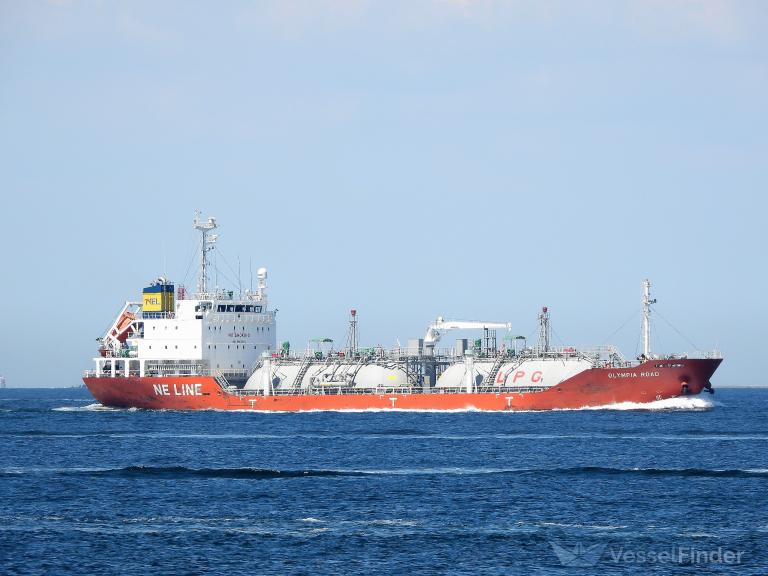 olympia road (LPG Tanker) - IMO 9867281, MMSI 355294000, Call Sign 3ESC2 under the flag of Panama