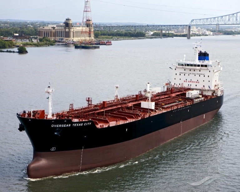 overseas texas city (Chemical/Oil Products Tanker) - IMO 9353553, MMSI 366273000, Call Sign WHED under the flag of United States (USA)