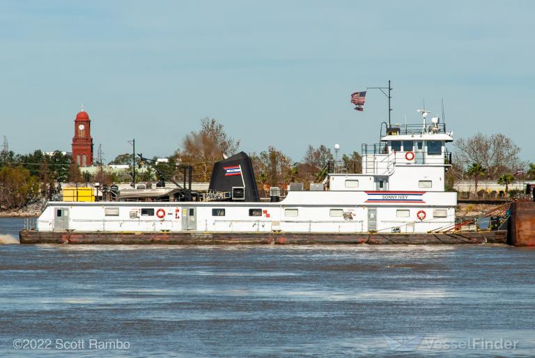 sonny ivey (Towing vessel) - IMO , MMSI 367057530, Call Sign WDC6528 under the flag of United States (USA)