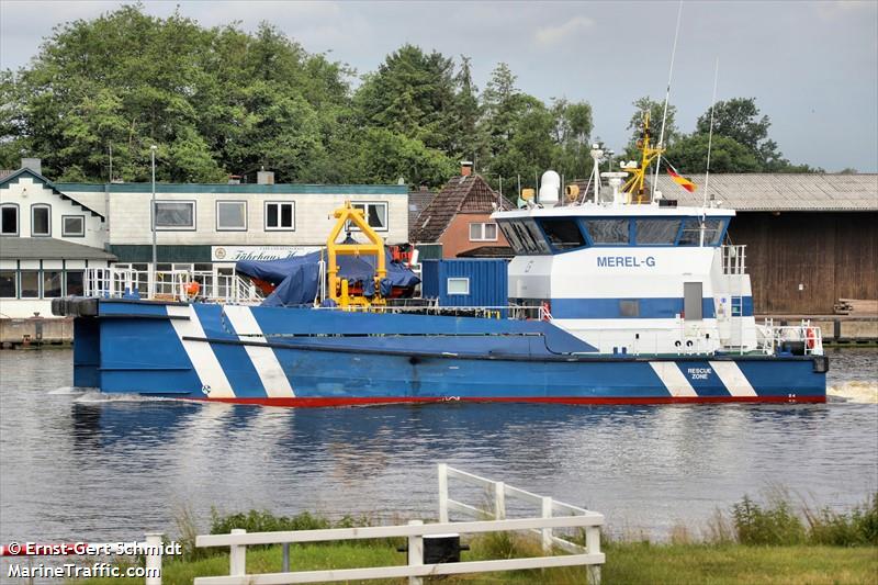 merel g (Offshore Tug/Supply Ship) - IMO 9782285, MMSI 374011000, Call Sign HO6511 under the flag of Panama