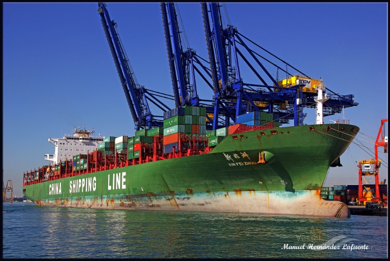 xin fei zhou (Container Ship) - IMO 9337937, MMSI 413171000, Call Sign BPKD under the flag of China