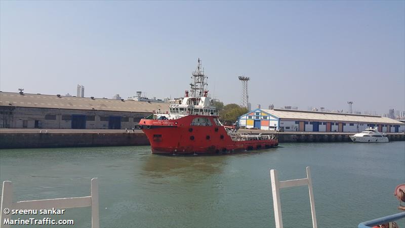 mv coastal commander (Offshore Tug/Supply Ship) - IMO 9694153, MMSI 419001256, Call Sign AWUI under the flag of India