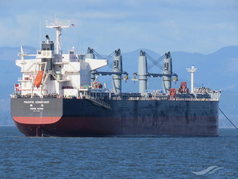 pacific constant (Bulk Carrier) - IMO 9712888, MMSI 477900700, Call Sign VRPD6 under the flag of Hong Kong