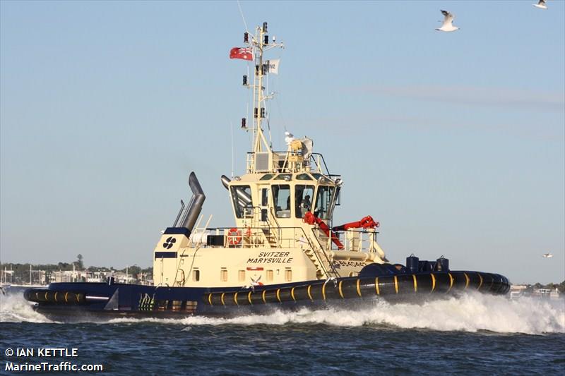 svitzer marysville (Tug) - IMO 9540443, MMSI 503546100, Call Sign VHDP under the flag of Australia