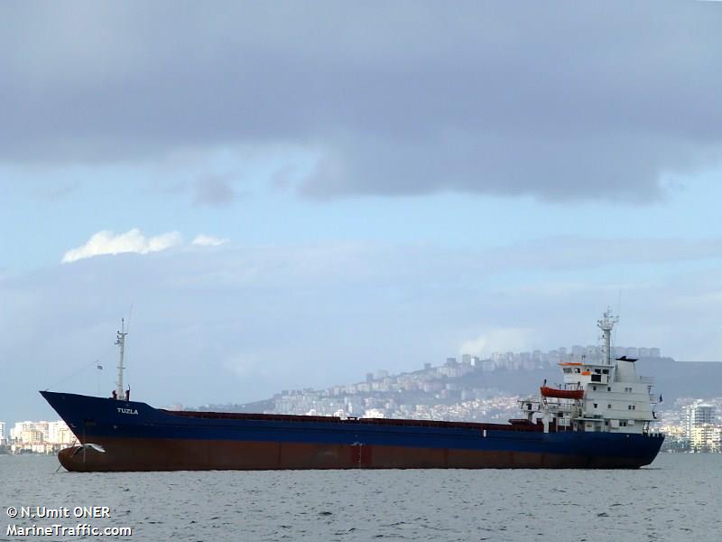 tuzla (General Cargo Ship) - IMO 7920364, MMSI 518697000, Call Sign E5U2644 under the flag of Cook Islands