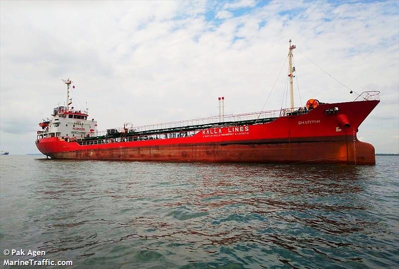 mt.shafiyah (Oil Products Tanker) - IMO 9079664, MMSI 525006108, Call Sign POFL under the flag of Indonesia
