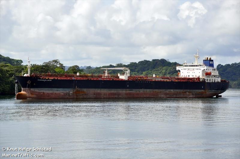 seaways luzon (Crude Oil Tanker) - IMO 9301940, MMSI 538002946, Call Sign V7NE5 under the flag of Marshall Islands