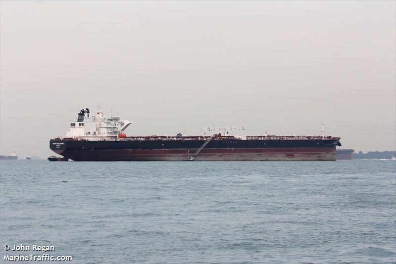 front challenger (Crude Oil Tanker) - IMO 9759745, MMSI 538007002, Call Sign V7UB7 under the flag of Marshall Islands