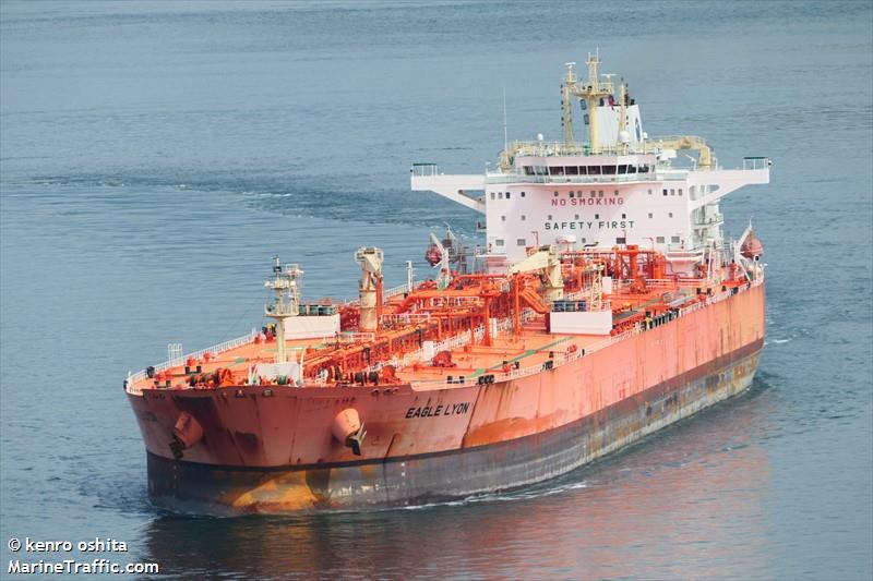 eagle lyon (Crude Oil Tanker) - IMO 9795115, MMSI 563027100, Call Sign 9V5370 under the flag of Singapore