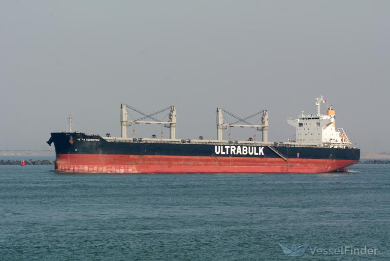 ultra dedication (Bulk Carrier) - IMO 9790866, MMSI 563070700, Call Sign 9V8567 under the flag of Singapore