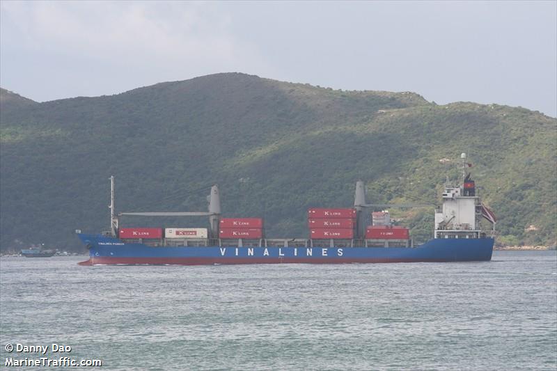 vimc pioneer (Container Ship) - IMO 9167514, MMSI 574453000, Call Sign 3WPJ under the flag of Vietnam