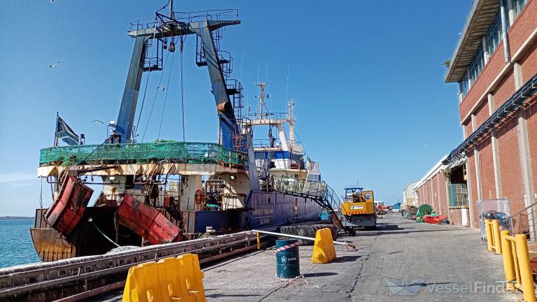 harvest saldanha (Fishing Vessel) - IMO 8619792, MMSI 601087700, Call Sign ZR 7533 under the flag of South Africa