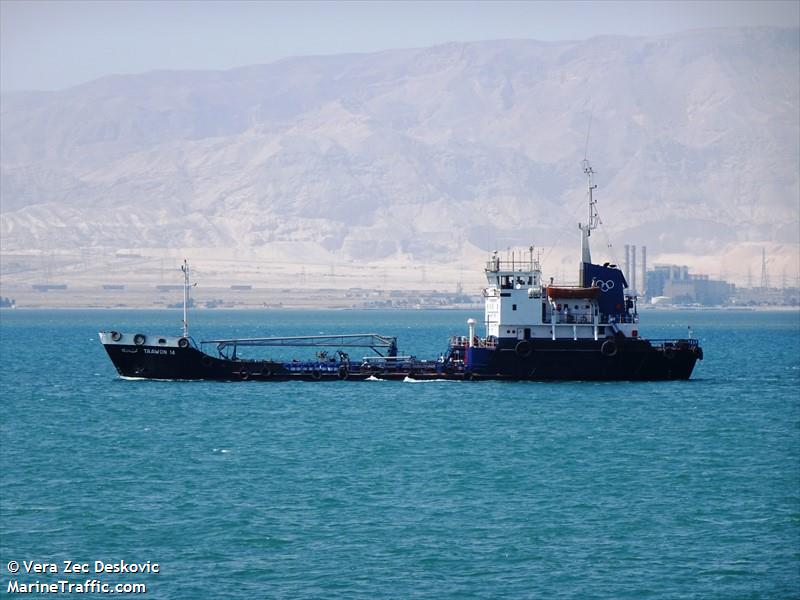 taawon 14 (Bunkering Tanker) - IMO 8316742, MMSI 622121213, Call Sign SUSF under the flag of Egypt