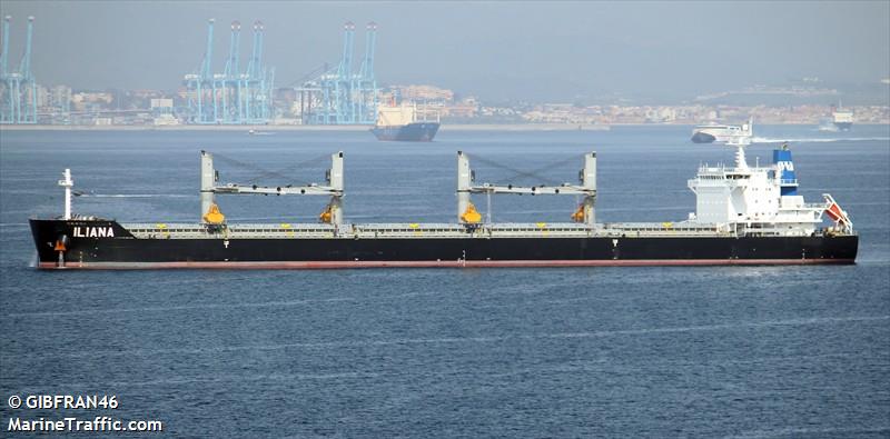 iliana (Bulk Carrier) - IMO 9490715, MMSI 636014595, Call Sign A8VE8 under the flag of Liberia