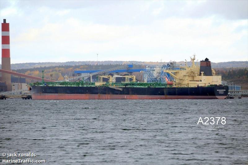 stena surprise (Crude Oil Tanker) - IMO 9533995, MMSI 636015304, Call Sign A8ZU7 under the flag of Liberia