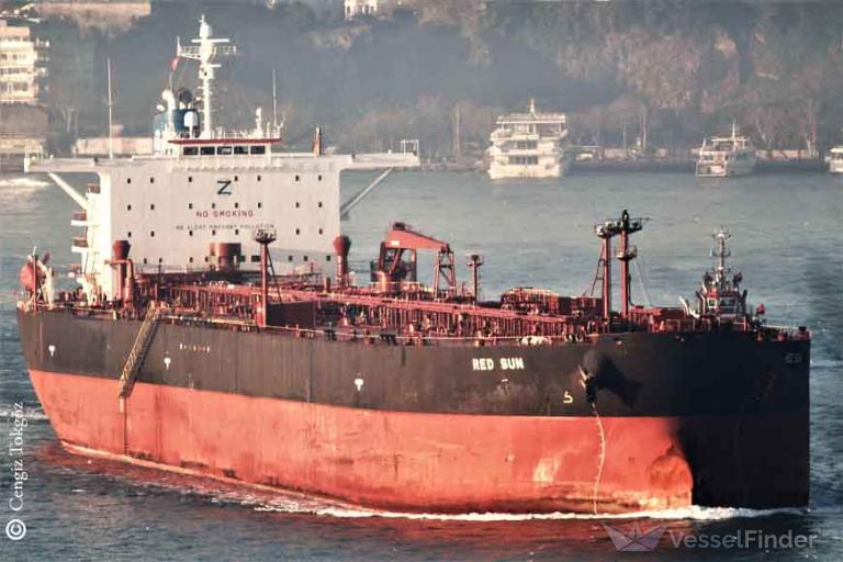 red sun (Crude Oil Tanker) - IMO 9384564, MMSI 636017066, Call Sign D5ET9 under the flag of Liberia